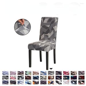 Stoel dekt elastische stoelbekleding home antifouling spandex Universal Dining Chairs Office Cushion