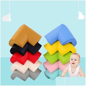 Cubiertas de silla Ers Super Soft Seguridad para niños Ángulo de colisión Funda protectora más gruesa Transparente Sile Baby Desk Corner 1pc Drop Delive DHJMF