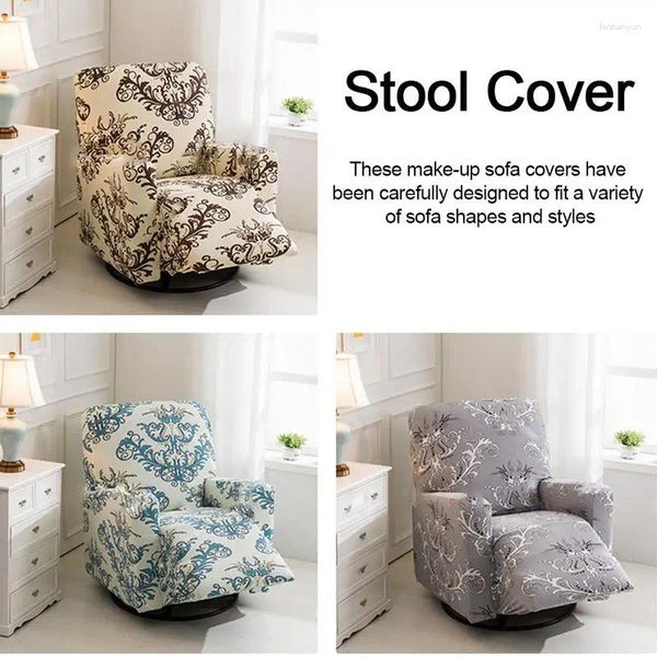 Cubiertas de silla Sofá con reclinate reclinable Sofá elástica para muebles de sala de estar Protector de muebles Sofá Durable suave con un niño elástico