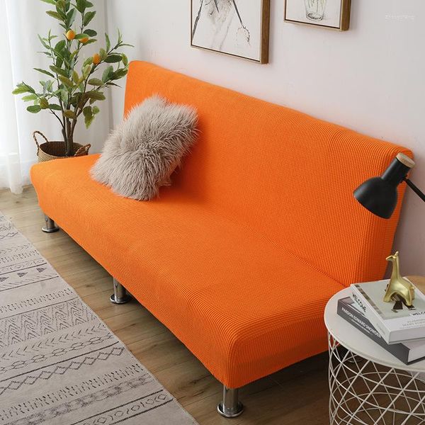 Housses de chaise Usine de gros de couverture de canapé-lit pliant élastique Simple tout compris