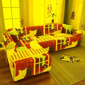 Stoelbedekkingen mode -elastische bank voor woonkamer deksel bedden sprei op het bedhuis canse canape bengelende plaidchair