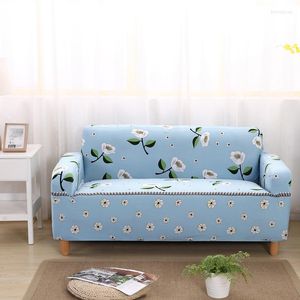 Housses de chaise Flower Sofa Cover Housse élastique Housse De Canape Extensible Tight All-inclusive Single/two/three/four-seater For Living