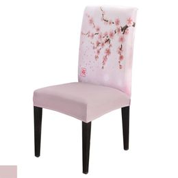 Stoelbedekkingen bloemen takken mooie planten dekking voor eetkamer tafel stoelen keuken tafelkleed home decor