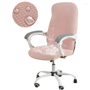 Housses de chaise pour tabouret, housse de protection élastique extensible pour accoudoir de jeu, chaises de bureau, rose Xl, siège d'ordinateur étanche