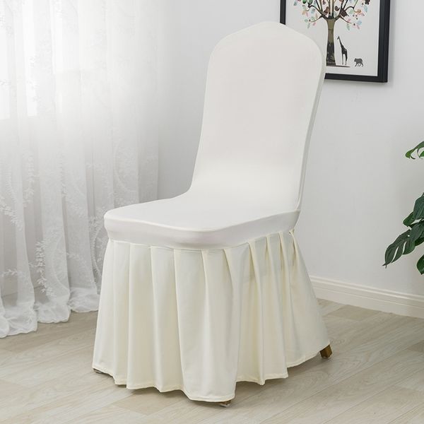 Housses de chaise pour mariage, lavables, en Polyester, Spandex, élastiques, extensibles, pour fête, mariage, événement, Banquet, 2487