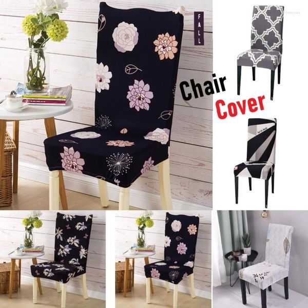 Fundas para sillas Four Seasons Universal El Cover Office Home Dinner Table And Chairs Sillas para sala de estar a prueba de polvo