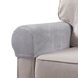 Couvre couverte meubles Couchs en peluche pour 2 coussins Couch accoud-accoudoir canapé en tissu de protection Hlebcovers Stretch Office