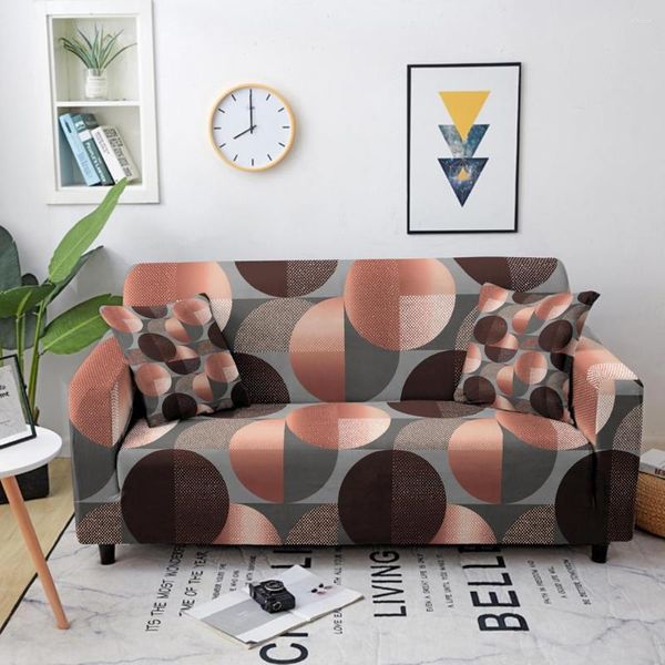 Fundas para sillas Geometri Funda elástica para sofá Sofá de esquina elástico para fundas de 2/3/4 plazas Traje de sala de estar en forma de L