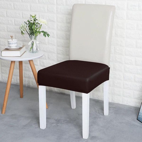 Couvre-chaise Guret PU Leather étanche couverture de siège anti-stretch