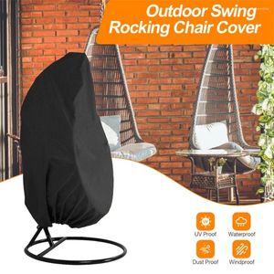 Cubiertas de silla Columpio colgante Protector de muebles al aire libre impermeable Adecuado para mimbre Huevo Patio Dropship