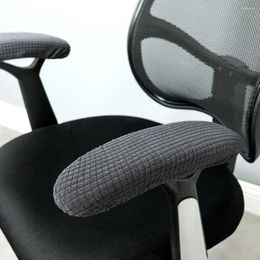 Stoelbedekkingen nuttige kantoor polyester naakt kleur armleuning pads gemakkelijk te installeren flexibel gebruik
