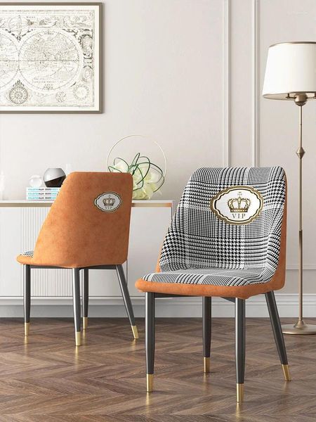 Cubiertas de la silla Cubierta de mesa de comedor de alto grado Europeo Americano 2024 Light Luxury House Semo de taburete completo