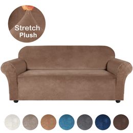 Cubiertas de silla Cubierta de sofá de lujo de lujo de alto grado para sala de estar SECTAL Slip -Slip -Slip -Slip Muebles Muebles Protector 1/2/3/4 Seater 230428