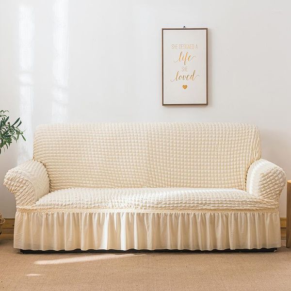 Housses de chaise en matériau élastique de haute qualité, housse de canapé, Design Jacquard pour salon, tissu quatre saisons universel, vente en gros