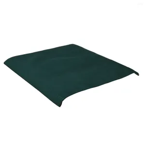 Cubiertas de silla Decoración del hogar Cover Outdoor Taburas Interior Protector Reemplazo de reemplazo Asiento de directorio verde sólido lindo