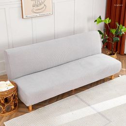 Housses de chaise Jacquard élastique sans bras housse de canapé-lit réglable extensible housses pliantes protecteur banc Futon