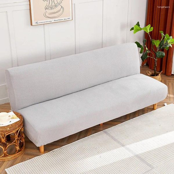 Housses de chaise Jacquard élastique sans bras housse de canapé-lit réglable extensible housses pliantes protecteur banc Futon