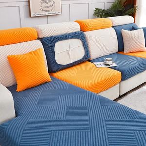 Couvre-chaises Jacquard Fabric de siège coussin de siège élastique canapé réglable pour enfants