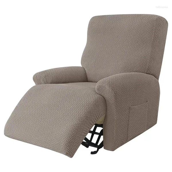 Housses de chaise Housse de fauteuil inclinable en jacquard pour salon Housse de canapé élastique Housse de fauteuil extensible Paresseux Garçon Canapé Protecteur de meubles