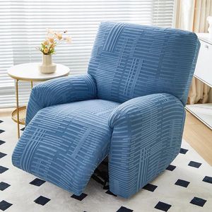 Fundas para sillas Jacquard Reclinable Sofá Cubierta Estiramiento Suave Sillón Elástico Antideslizante Protector Protector Lazy Relax Decoración para el hogar