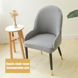 Fundas para sillas JHWarmo elasticidad mesa de comedor funda de gran tamaño banquete El taburete moderno funda deslizante para el hogar para sillas elásticas