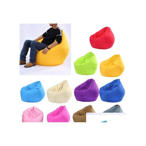 Chaise Couvre Grand Pouf Gamer Beag Adt Jardin De Jeu En Plein Air Grand Bras Drop Delivery Home Textiles Ers Ceintures Dhmcn