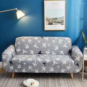 Stoelhoezen nieuwste ontwerp Home Fancy Sofa Cover Fabric Stretch Style gemonteerd voor liggende banken