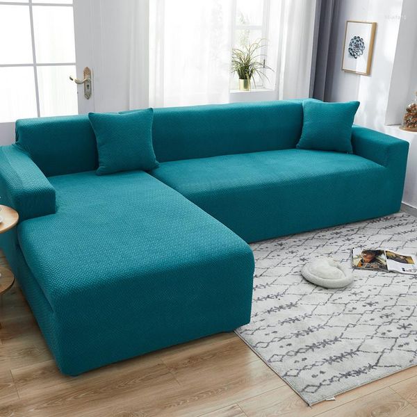 Housses de chaise Lazy Elastic Sofa Cover All-inclusive Multi-function Thick Leather Cushion Serviette universelle