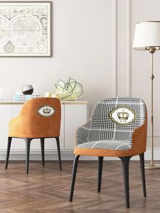 Couvre-chaise Couvre de luxe légère élastique épaissie de table à manger domestique épaissie Bouchage de tabouret intégral