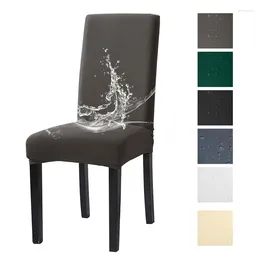 Cubiertas de silla Midsum impermeable conjunto ajustable comedor de boda jacquard spandex asiento slip-slip silling sillas Cover