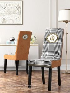 Couvre-chaise Couvre la lumière moderne Couverture de luxe d'été Table domestique haut de gamme complète