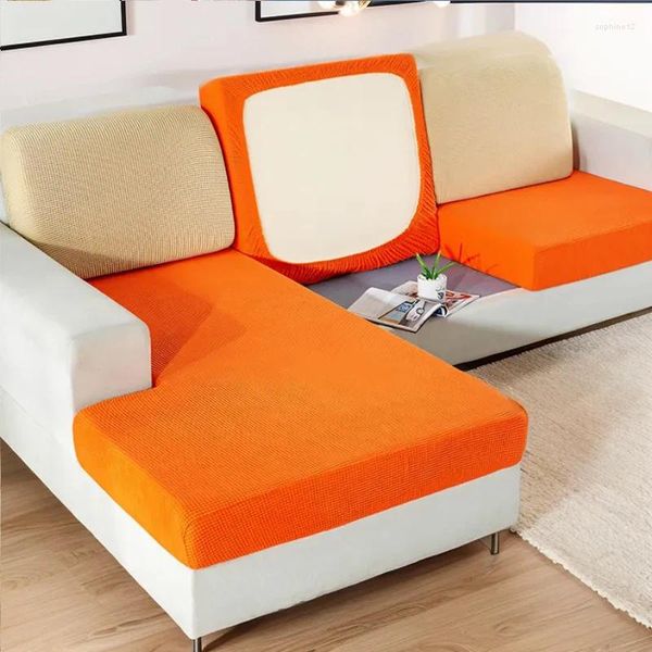 Housses de chaise, couvre-canapé d'angle moderne et Simple, protection de meubles pour animaux de compagnie et enfants, élastique, amovible, lavable