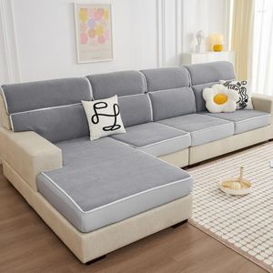 Chair Covers Modern Sofa Seat For 2/3/4 Cushion Couch Sectional Non-slip Elastic Cover Removable Slipcover Pets Kids