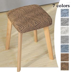 Cubiertas de silla moderna spandex rectangular cubierta de flores europeas jacquard asiento de elasticidad de alta calidad productos textiles para el hogar