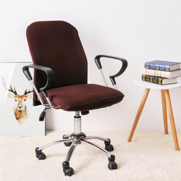 Housses de chaise Moderne Universel Stretch Spandex Anti-sale Siège D'ordinateur Facile Lavable Home Office Cases