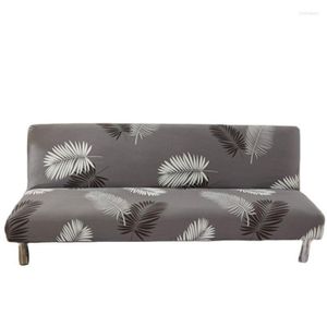Couvre-chaise sans main courante de canapé de canapé imprimement sans bras sans serviette entièrement inclusive coussin de tissu extensible pour le salon