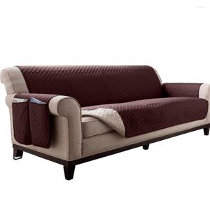 Stoelbedekkingen Non-slip plaid sofa cover Slipcover waterweerstand funiture protector 2 en 3-zits moderne bank voor woonkamer
