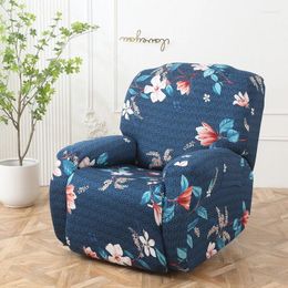 Housses de chaise nordique géométrique inclinable housse de canapé élastique à fleurs simple fauteuil housses paresseux garçon Relax housse