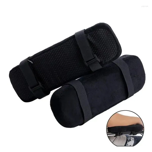 Cubiertas de silla Brazo de oficina Juego de codo Protector de resto Fundas ajustables para sillas Sillas de ruedas