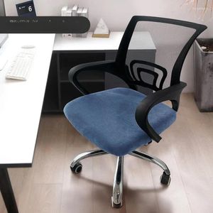 Stoelbedekkingen Office Cover Computer Game Seat Solid Universal Spandex Anti-Dust Elastic Slipcover Fundas Para Sillas