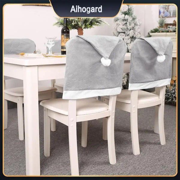 Cubiertas de silla Cover Office Productos decorativos Gris Heces de asiento todo incluido al por mayor no tejido extraíble