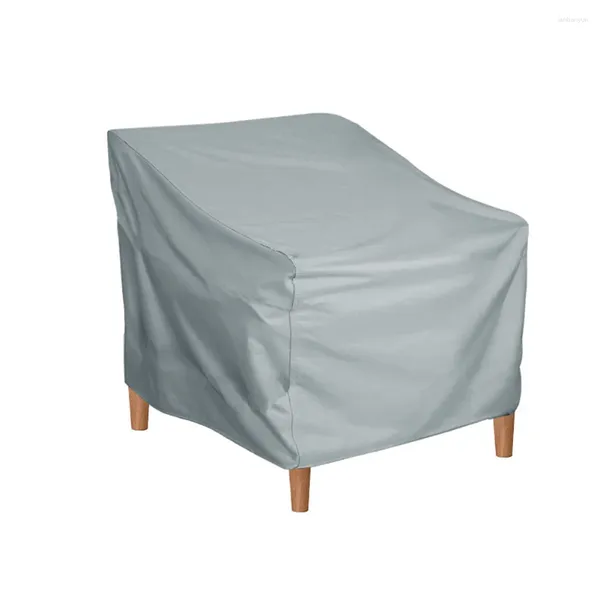 Cubiertas de silla Muebles al aire libre Cubierta de polvo Mesas de jardín y otros 1 unids Fácil de limpiar Marca de tela Oxford