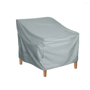 Housses de chaise pour meubles d'extérieur, imperméables à la pluie, à la neige, à la poussière, en tissu Oxford Anti-UV, pour jardin, pelouse, Patio