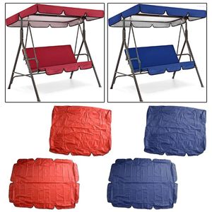 Housses de chaise pour jardin, patio, 3 places, balançoire, hamac, pare-soleil, couverture supérieure, protection contre la poussière, résistante aux UV