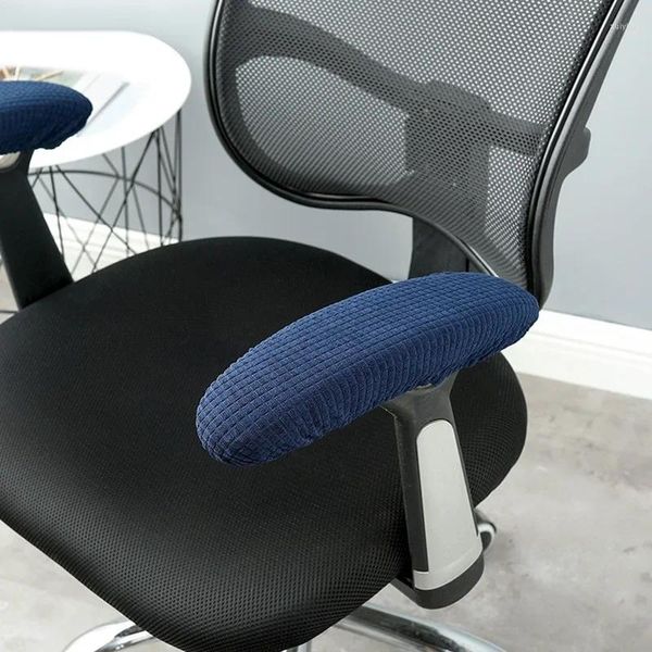 Housses de chaise paire bras accoudoir anti-poussière 1 housse coude extensible housse d'ordinateur de bureau