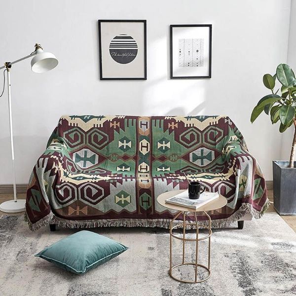 Housses de chaise PapaMima canapé canapé serviette literie Thows couverture tapis de sol tapis tapis lit couvre-lit