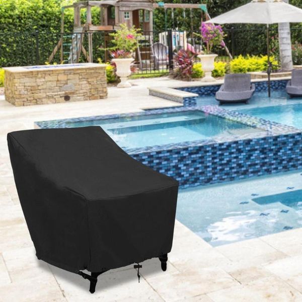 Housses de chaise pour patio, imperméable, pour l'extérieur, la table de jardin, la protection contre la poussière et la pluie