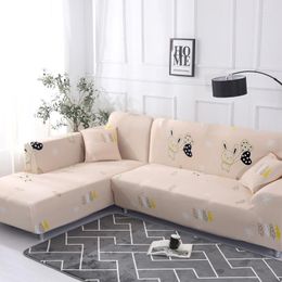 Stoelhoezen patroon strakke wrap sofa cover stretch slipcovers elastische sectionele bank voor woonkamer capa