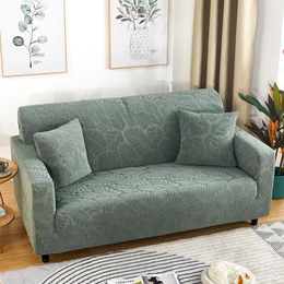 Couvriers de chaise Polar Fleece Elastic Antisiskid Sofa Cover Full Full Coussin Universal Cushion Lazy Toule