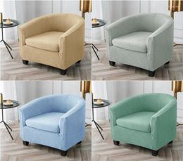 Couvre-chaise Couvre-baignoire en molleton polaire fauteuil élastique avec canapé de coussin de siège pour mobilier de salon Protector6170388